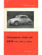 1958 - 1963 DKW (AUTO UNION) 1000 | 1000S | 1000SP