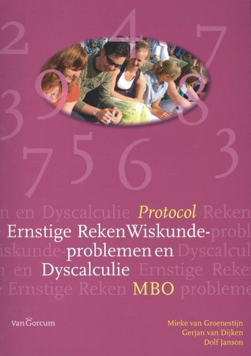 Protocol ernstige reken wiskunde   problemen e 9789023249733, Boeken, Studieboeken en Cursussen, Zo goed als nieuw, Verzenden