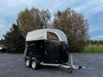 Bockmann Comfort 2-paards trailer Alu bodem met zadelkamer!, Ophalen, Gebruikt, Polyester, 2-paards trailer