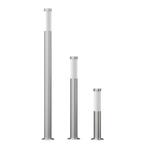 3-delige Tuinlamp RVS | Gebruikt | 46% Korting, Staande lamp, Nieuw, Ophalen of Verzenden, Rvs