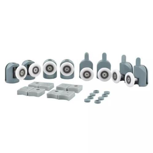 Ruhhy Douche Cabine Rol - Set van 8 Stuks (Sanitair), Doe-het-zelf en Verbouw, Sanitair, Nieuw, Ophalen of Verzenden