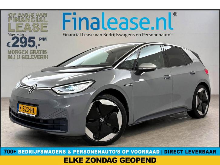 Volkswagen ID3 First Max 58 kWh SOH 94% Snelladen IQ NAP, Auto's, Volkswagen, Lease, Automaat, Overige carrosserieën, Elektrisch