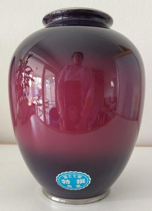 Cloisonné vaas met bloesems - Japan - 20e eeuw, Antiek en Kunst, Antiek | Overige Antiek