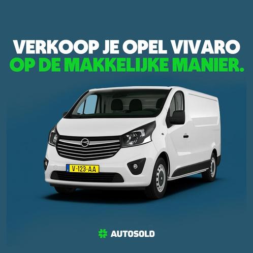 Verkoop je Opel Vivaro makkelijk en snel, Auto's, Bestelauto's, Origineel Nederlands, Te koop, Handgeschakeld, Diesel, Wit, Opel
