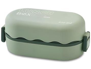 My Green Deal - Lunchbox - 3 compartimenten - 850ML - Lepel