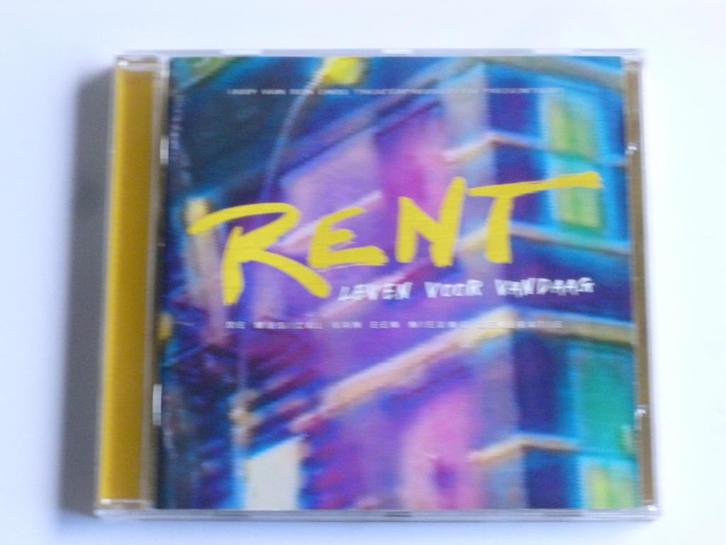Rent - Leven voor Vandaag / De Musical van een nieuwe genera, Cd's en Dvd's, Cd's | Filmmuziek en Soundtracks, Zo goed als nieuw