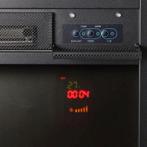 2dekans | Elektrische kachel - Hoekvorm - 2000 Watt - Zwart, Huis en Inrichting, Kachels, Ophalen of Verzenden, Zo goed als nieuw