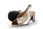 Notre-V slingbacks in maat 36 Goud | 15% korting, Kleding | Dames, Schoenen, Notre-V, Overige kleuren, Verzenden, Zo goed als nieuw