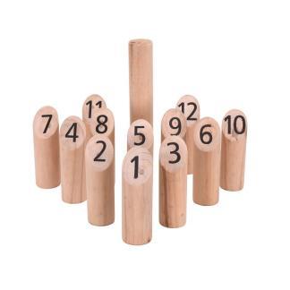 Kubb spel | Outdoor Games (13-delig, Hout), Kinderen en Baby's, Speelgoed | Buiten | Los speelgoed, Nieuw, Verzenden