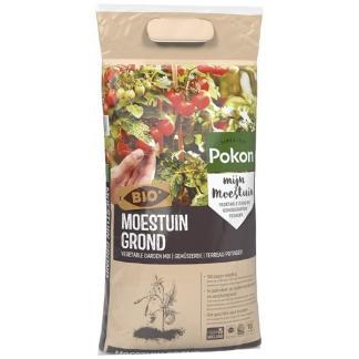Pokon moestuingrond | 10 liter (Bio-label, Turfvrij), Tuin en Terras, Aarde en Mest, Verzenden