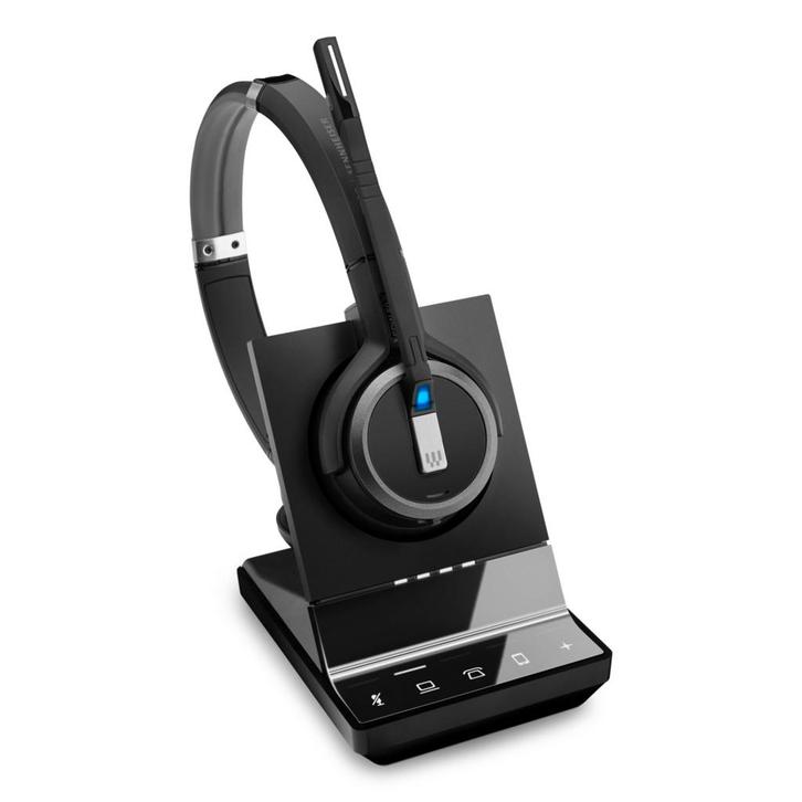 EPOS | SENNHEISER IMPACT SDW 5065 Dect Headset Draadloos, Computers en Software, Headsets, Gaming headset, Inklapbare microfoon