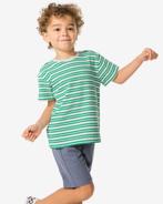 HEMA Kinder T-shirt strepen lichtblauw sale, Kinderen en Baby's, Verzenden, Nieuw