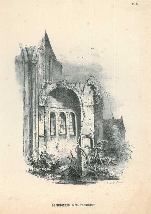 Zicht op Utrecht, Antiek en Kunst, Kunst | Etsen en Gravures