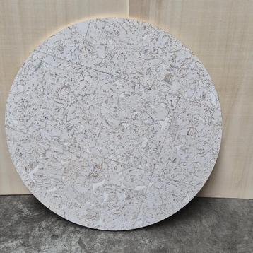 OUTLET - Prikbord Rond 80cm - Ivory beschikbaar voor biedingen