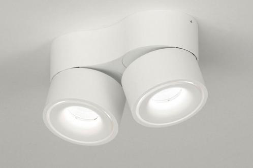 Rietveld Spots - Wit - Aluminium, Huis en Inrichting, Lampen | Hanglampen, Verzenden