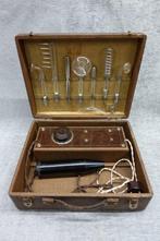 Medisch instrument - elektrotherapieapparaat - Hout, Glas,, Antiek en Kunst