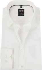 OLYMP Overhemd Level 5 BF Off-White maat 44 Heren, Verzenden, Nieuw, Wit, OLYMP