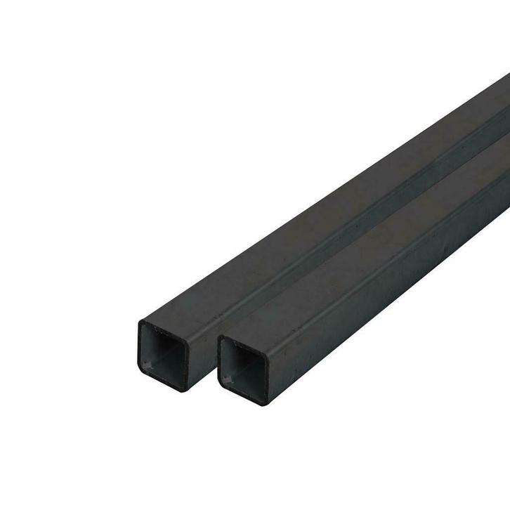 Zwarte koker  25 mm mat max 3m - op maat gezaagd, Doe-het-zelf en Verbouw, Steigers, Nieuw, Verzenden