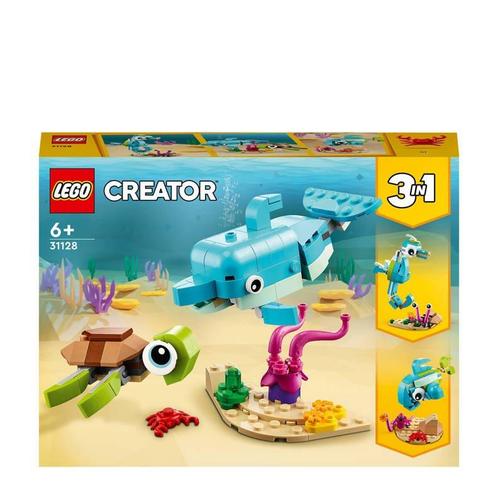 LEGO Creator  dolfijn en schildpad 31128, Kinderen en Baby's, Speelgoed | Duplo en Lego, Ophalen of Verzenden