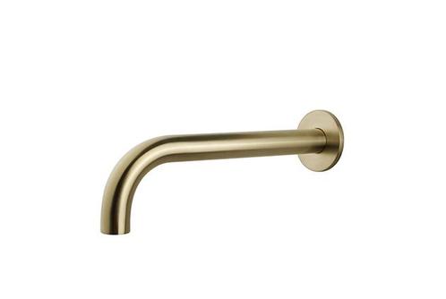 Inbouw-uitloop rond 30cm 1/2 geborsteld messing, Doe-het-zelf en Verbouw, Sanitair, Nieuw, Verzenden