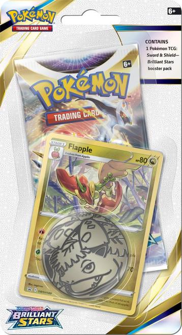 Pokémon TCG Sword & Shield Brilliant Checklane-Flapple beschikbaar voor biedingen