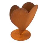 Metalen decoratief hart om te planten | Roest vintage cadeau, Huis en Inrichting, Verzenden, Nieuw