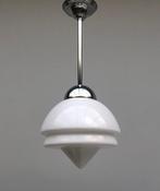 Plafondlamp - Opaline glas, Antiek en Kunst, Antiek | Lampen