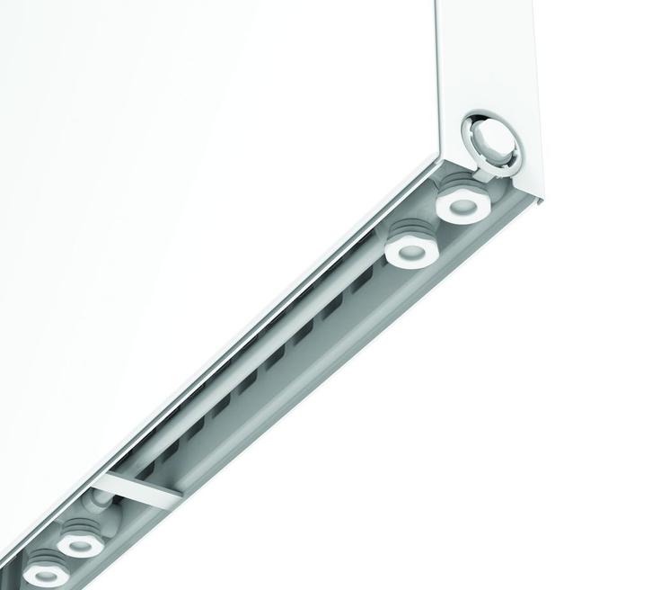 700x1200 T33 - 4154 watt | Henrad everest plan 8 Radiator, Doe-het-zelf en Verbouw, Verwarming en Radiatoren, Radiator, Nieuw