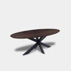 Tafel Ovaal Eikenhout  Matrix  200x100, Huis en Inrichting, Tafels | Eettafels, Nieuw