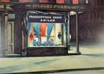 Edward Hopper - Drug Store, 1927 - Artprint - 60 x 80 cm - ©, Antiek en Kunst