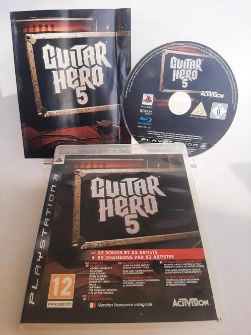 Guitar Hero 5 Playstation 3, Spelcomputers en Games, Games | Sony PlayStation 3, Ophalen of Verzenden
