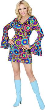 Jaren 70 Groovy Jurk Cirkels, Kleding | Dames, Carnavalskleding en Feestkleding, Ophalen of Verzenden, Nieuw