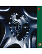 1997 MG MGF BROCHURE DUITS, Nieuw, Author