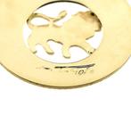 Fabiola gouden sterrenbeeld hanger; Leeuw (Hanger of bedel), Ophalen of Verzenden, Gebruikt, Goud, Overige merken