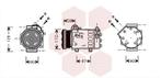 AIRCO COMPRESSOR VOOR PEUGEOT 206 2_ 1998-2009 6453JY, Auto-onderdelen, Ophalen of Verzenden, Nieuw