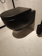 Wandcloset mat zwart randloos hangend toilet - 0008, Ophalen, Nieuw, Toilet
