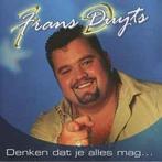 cd - Frans Duijts - Denken Dat Je Alles Mag..., Cd's en Dvd's, Verzenden, Zo goed als nieuw