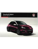 2016 VAUXHALL ADAM INSTRUCTIEBOEKJE ENGELS