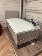 Boxspring Valencia antraciet hoofdbord bed matras topper, Huis en Inrichting, Ophalen, Overige kleuren, 180 cm, 200 cm