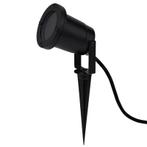 Buitenlamp | Tuinspot / prikspot zwart | incl. Philips spot, Verzenden, Minder dan 50 watt, Wandlamp, Nieuw