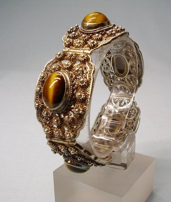 Zonder minimumprijs - Armband Zilver - Zilveren filigraan, Sieraden, Tassen en Uiterlijk, Armbanden