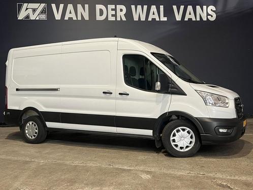 Ford Transit 2.0 TDCI 131pk L3H2 Euro6 *Rijklaar Direct Rijd, Auto's, Bestelauto's, Dealer onderhouden, Lease, Zwart, Handgeschakeld
