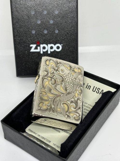 Zippo - Zonder Minimumprijs - Aansteker - Koper, Verzamelen, Rookartikelen, Aanstekers en Luciferdoosjes