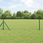 vidaXL Hexagonaal Hek Groen 0,6x25 m Staal, Verzenden, Nieuw