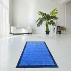 Moderne blauwe Gabbeh - Vloerkleed - 150 cm - 90 cm - nieuw, Nieuw