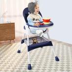 2-in-1 baby kinderstoel met dubbel dienblad en voetsteun, Verzenden, Nieuw