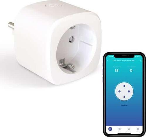 Calex Slimme Stekker - Energiemeter - Smart Plug met App, Huis en Inrichting, Lampen | Overige, Zo goed als nieuw, Ophalen of Verzenden