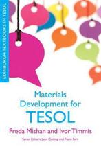 Boek Materials Development For Tesol 9780748691364, Boeken, Verzenden, Zo goed als nieuw