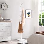 Houten Kapstok Vrijstaand – Boomstandaard met 8 Haken, Huis en Inrichting, Woonaccessoires | Kapstokken, Verzenden, Nieuw