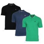 Donnay Donnay Heren - 3-Pack - Polo shirt Noah - Zwart /, Verzenden, Nieuw